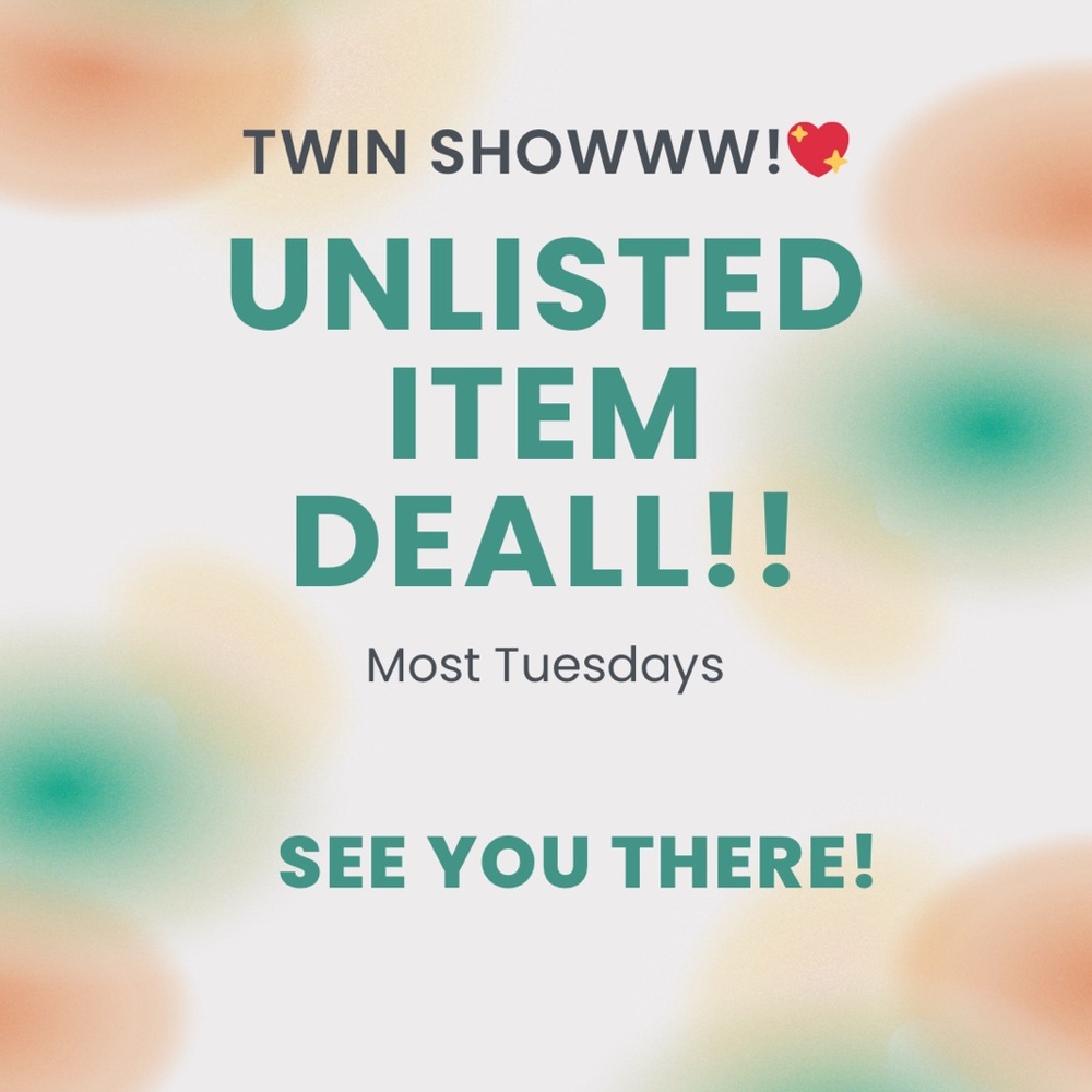 Unlisted Item Deal Poster